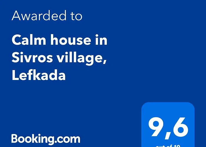 Calm House In Village, Lefkada * Sivros